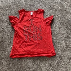 Zumba I Run This Top SIZE Spicy